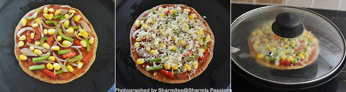 How to make Chapati Pizza - Step6