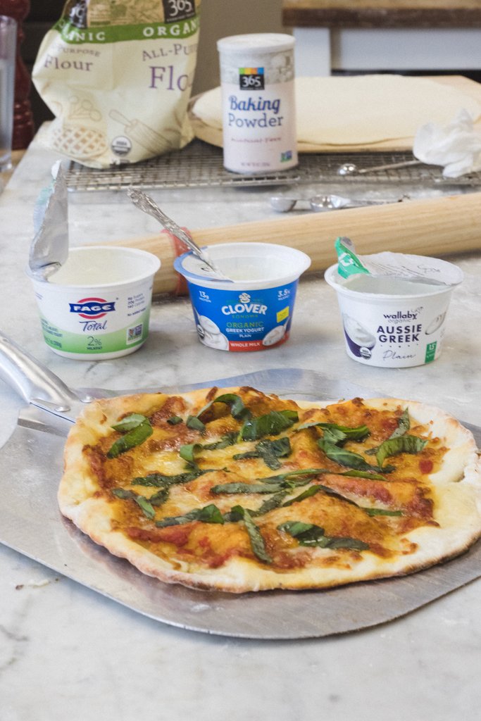 greek yogurt pizza dough